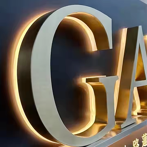 Advertising Outdoor Lighting Led Metal Letters Commercial Shop Front Signs Custom Signs Electronic Signs